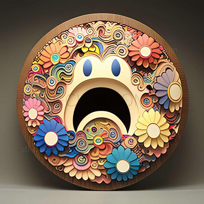 3D model Takashi Murakami (STL)